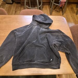 Gray Hooded Sweatshirt
